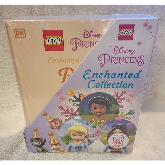 LEGO Disney Princess Enchanted 8 Book Collection with Moana Mini Figure Toy New - Picture 3 of 6